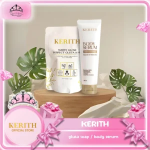 (SATUAN) Kerith White Glow Perfect Gluta Soap Body Serum100ml